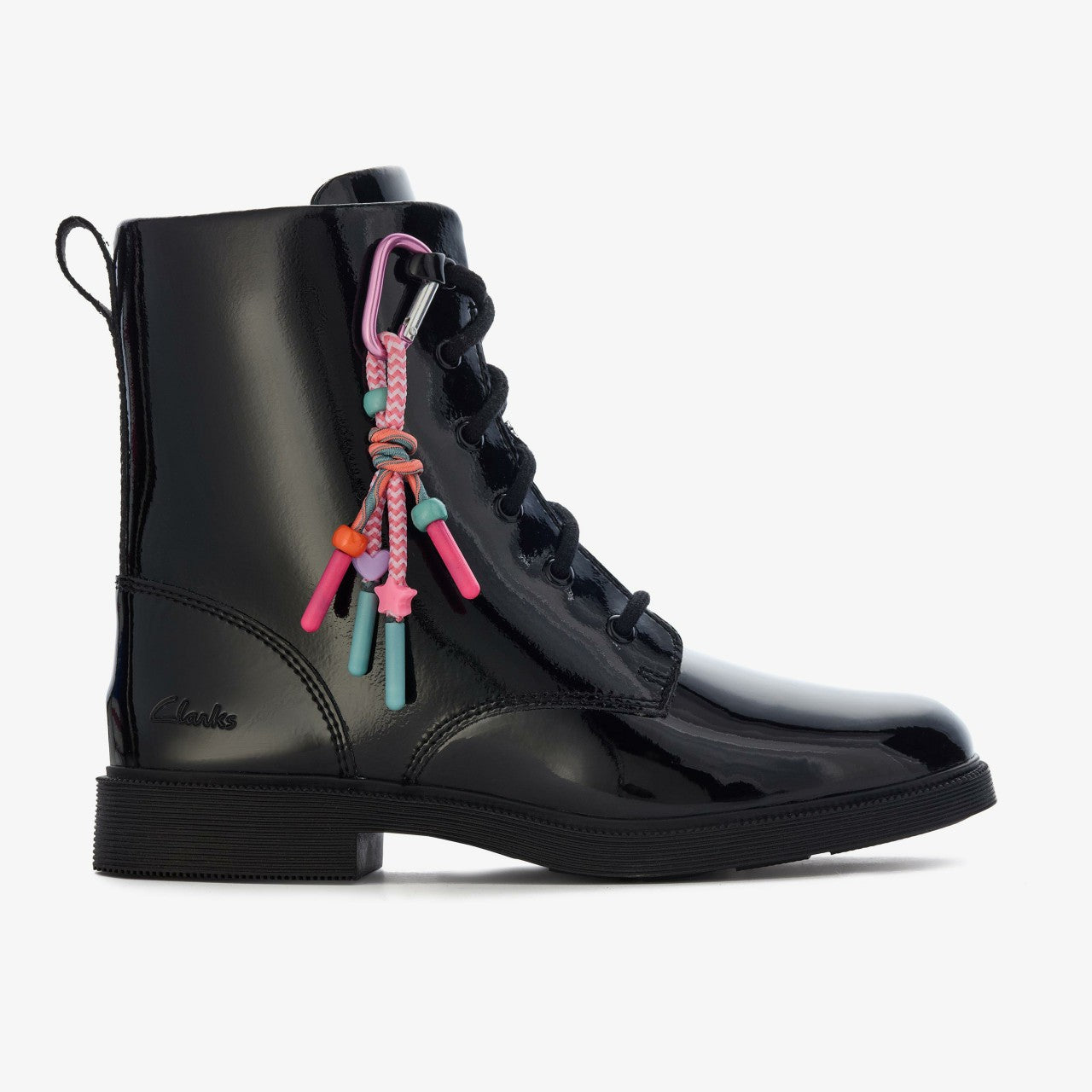 Oaklyn Charm Older Black Patent | Clarks online - Kids