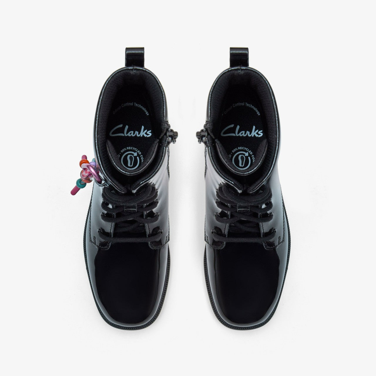 Oaklyn Charm Older Black Patent | Clarks online - Kids