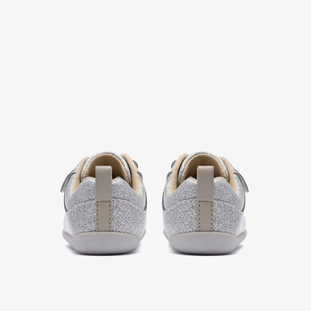 Roamer Craft Toddler Silver Patent | Clarks on Sale - Kids