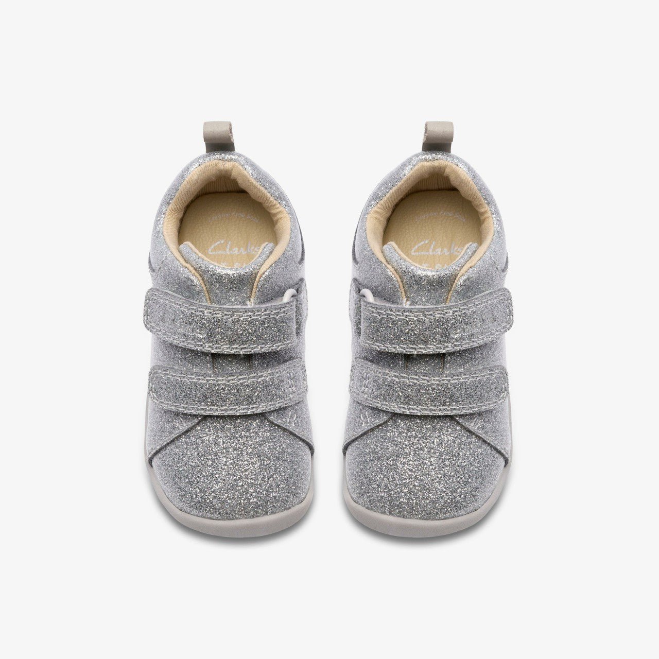 Roamer Craft Toddler Silver Patent | Clarks on Sale - Kids