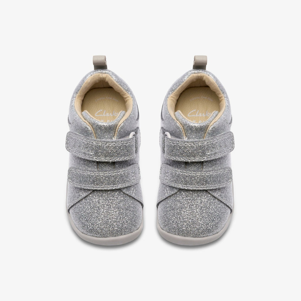 Roamer Craft Toddler Silver Patent | Clarks on Sale - Kids