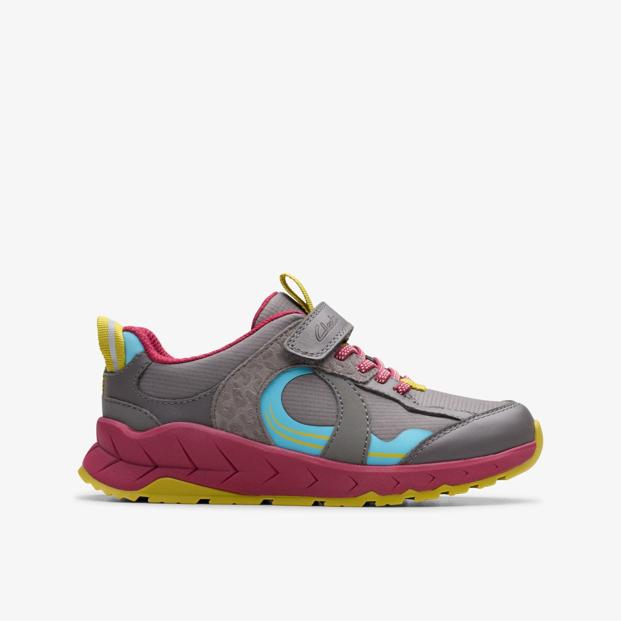 Selva Hero Kid Dark Grey Combination | Clarks outlet - Kids