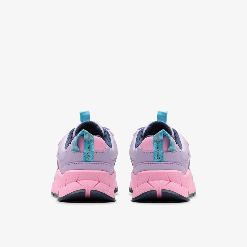 Selva Hero Kid Lilac Combination | Clarks Sale - Kids