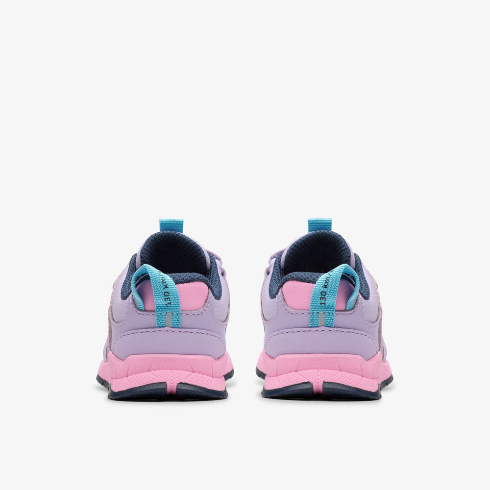Selva Hero Toddler Lilac Combination | Clarks outlet - Kids