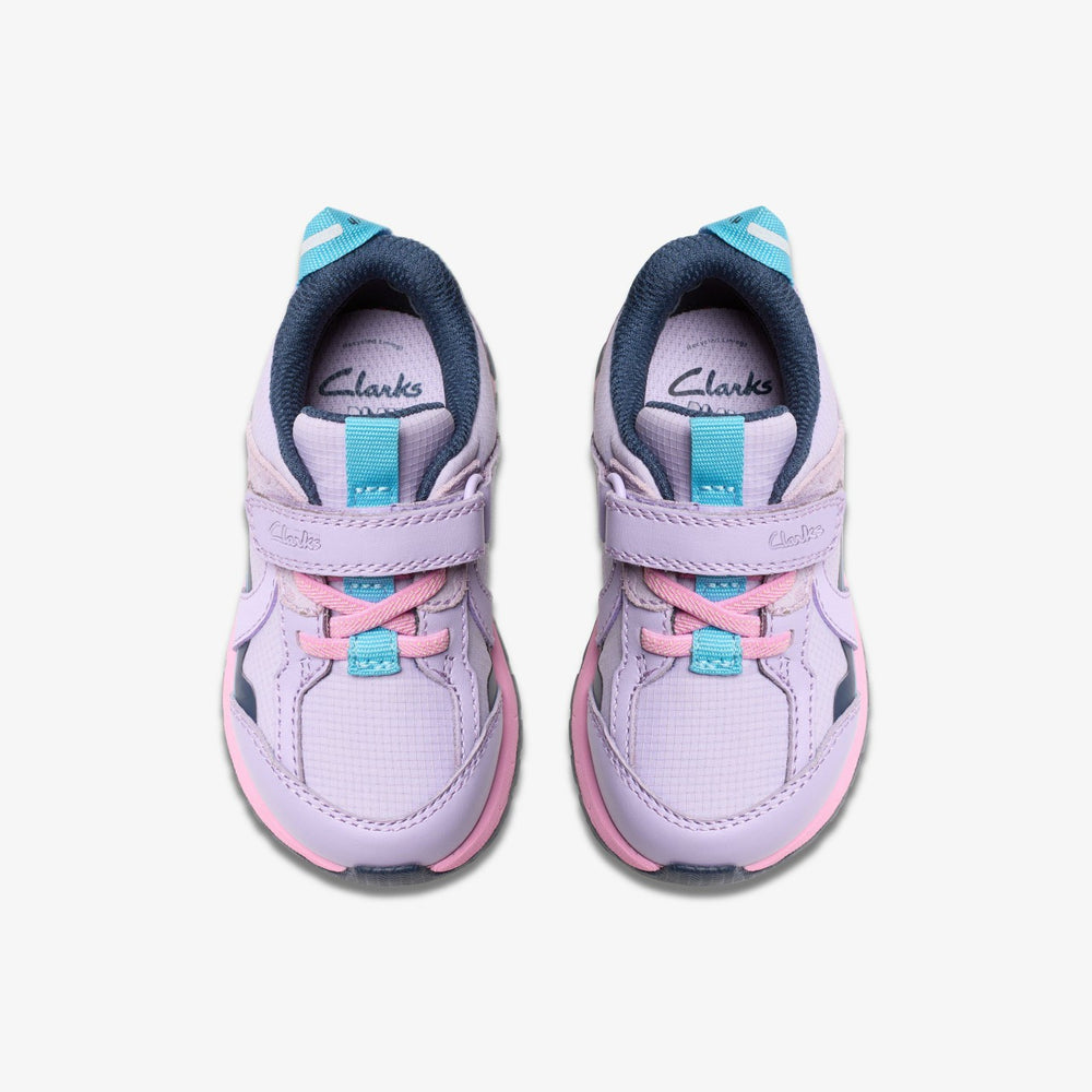 Selva Hero Toddler Lilac Combination | Clarks outlet - Kids