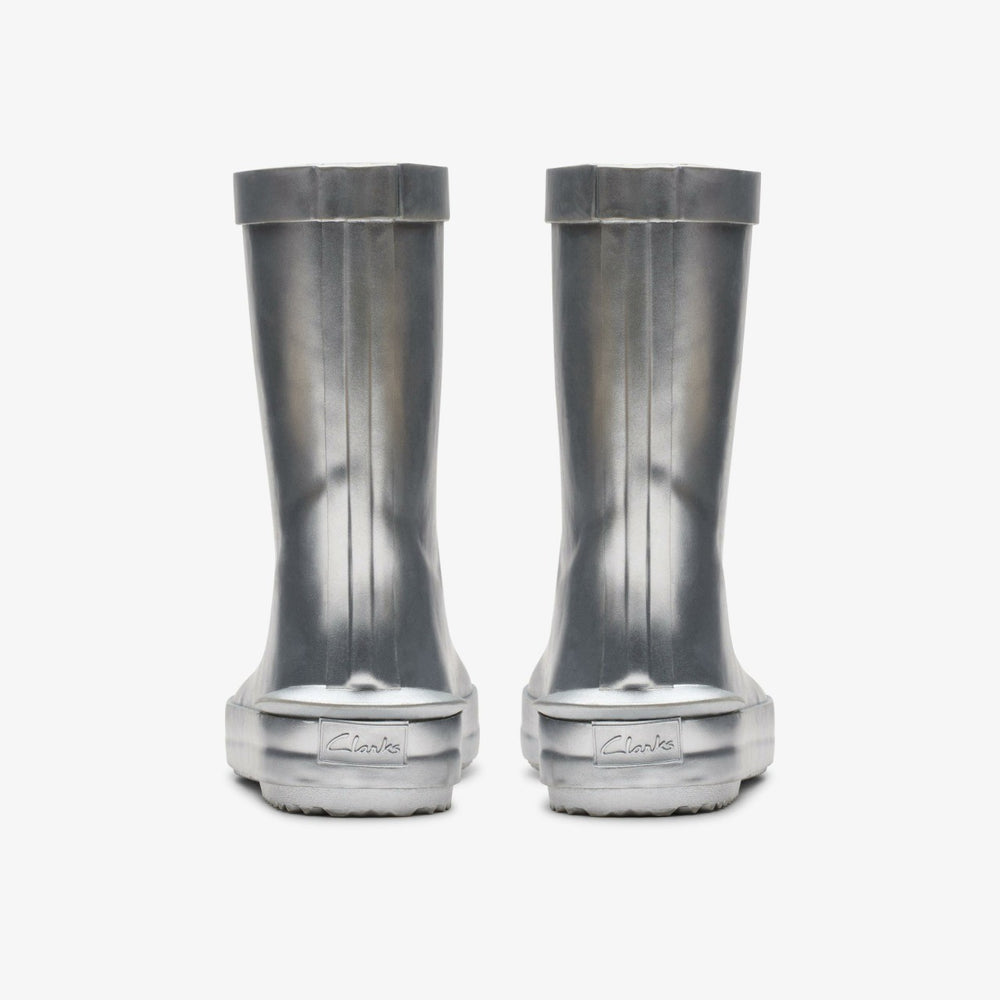Tarri Run Toddler Silver | Clarks outlet - Kids