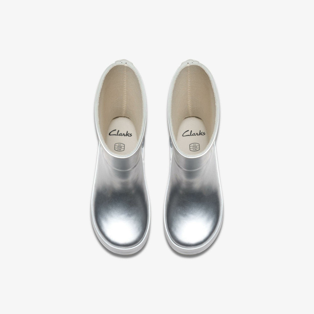 Tarri Run Toddler Silver | Clarks outlet - Kids