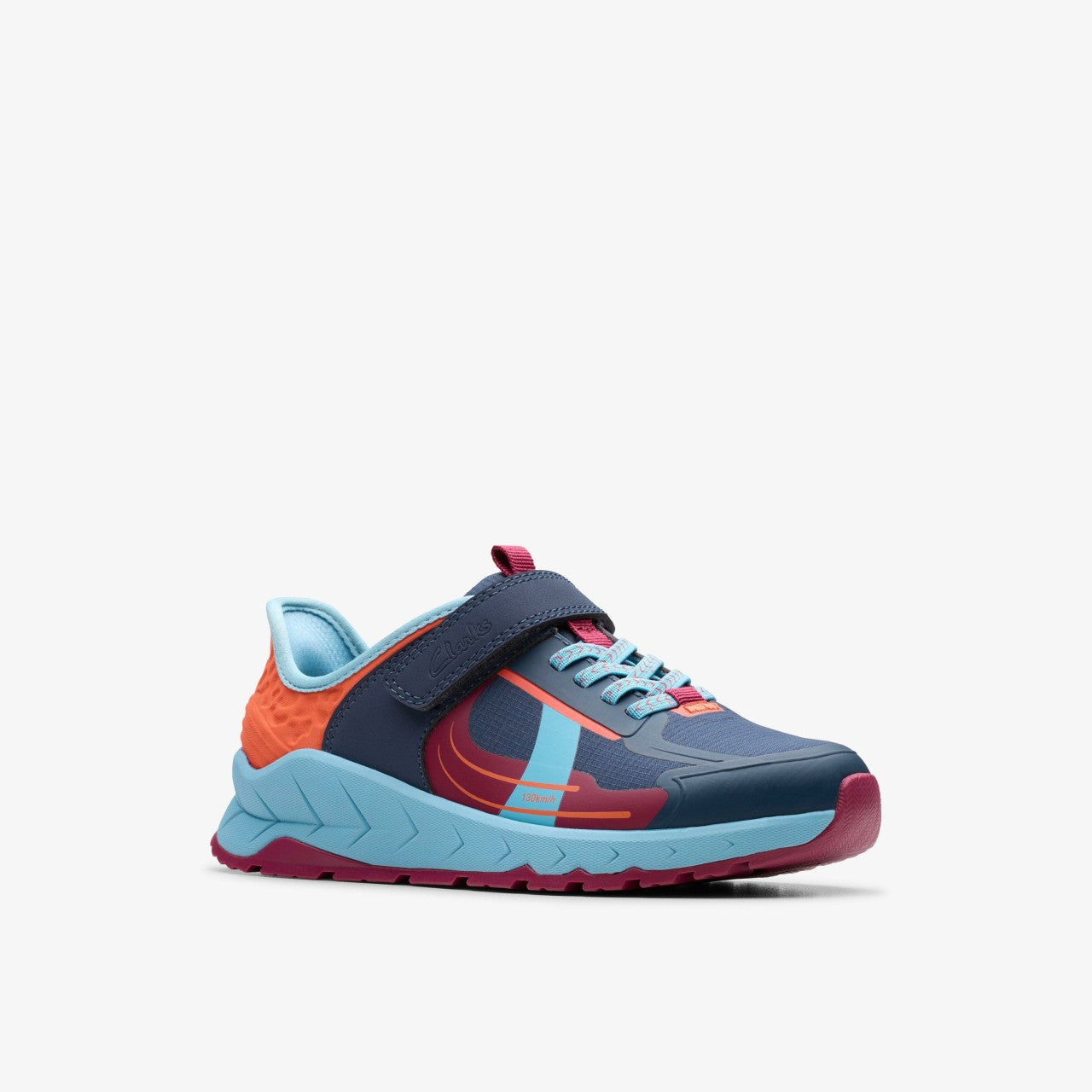 Selva Lane Kid Navy Combination | Clarks discount - Kids