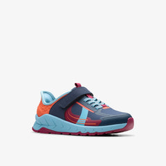 Selva Lane Kid Navy Combination | Clarks discount - Kids