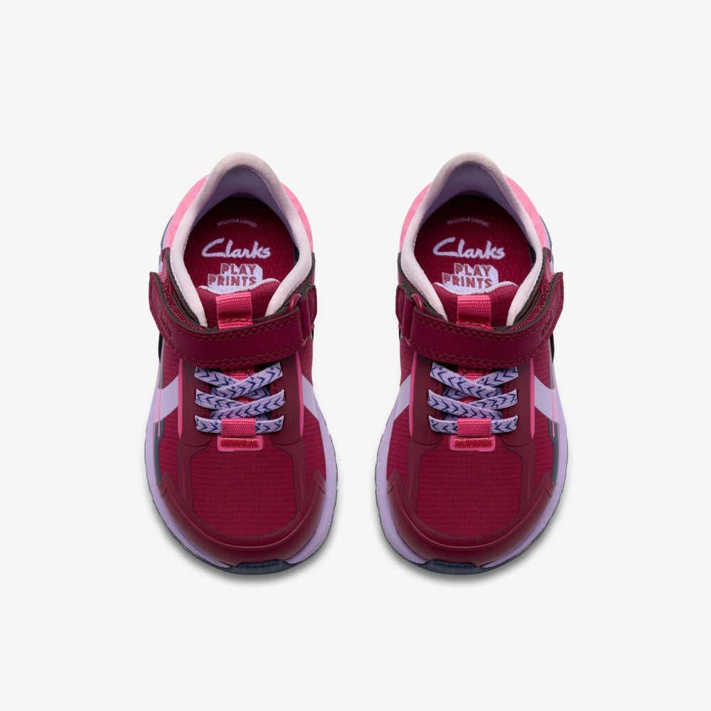 Selva Lane Toddler Berry Combination | Clarks on Sale - Kids