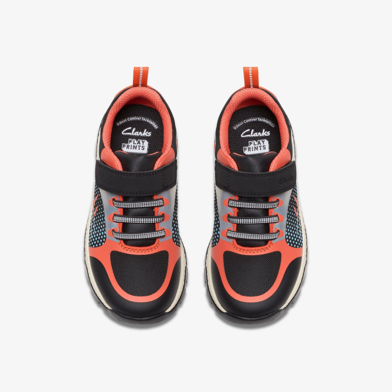 Steggy 2 Fly Kid Black / Orange | Clarks for sale - Kids