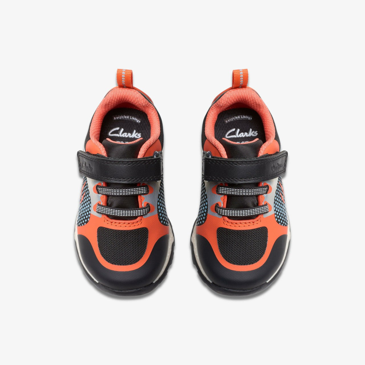 Steggy 2 Fly Toddler Black / Orange | Clarks outlet - Kids
