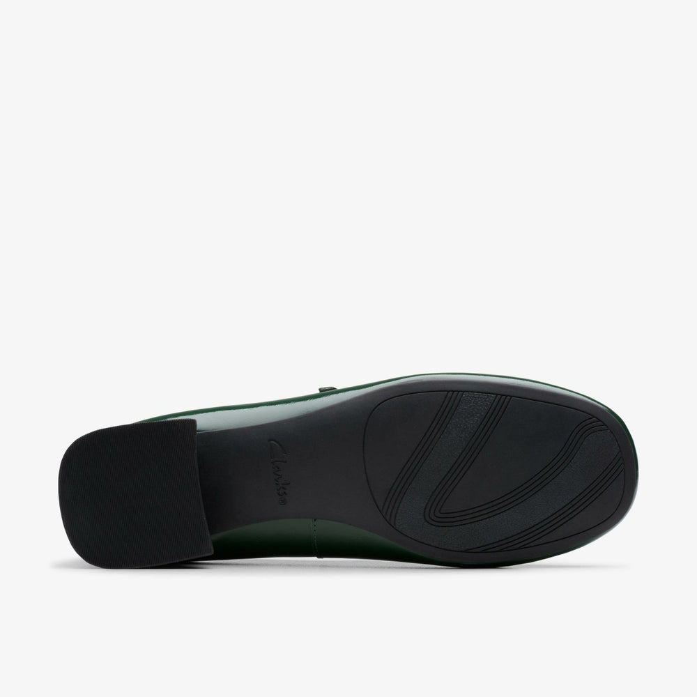 Daiss 30 Shine Dark Green | Clarks for sale - Women
