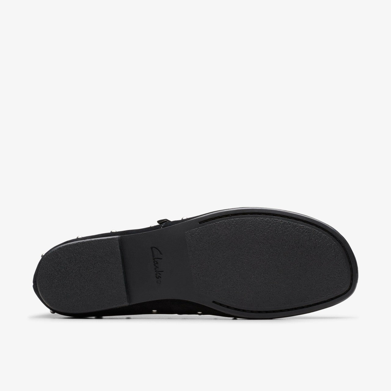 Livia Stud Black Suede | Clarks for sale - Women
