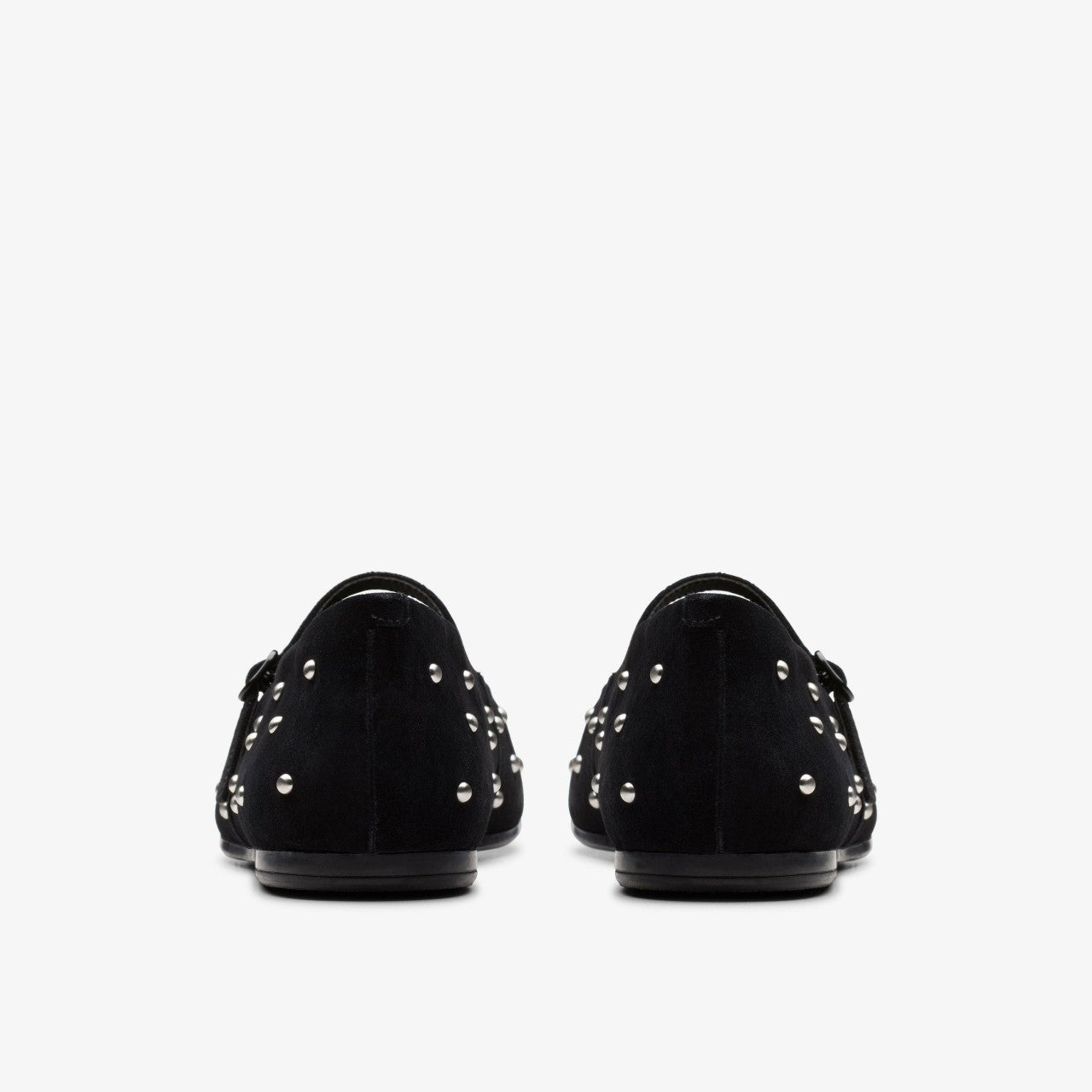 Livia Stud Black Suede | Clarks for sale - Women