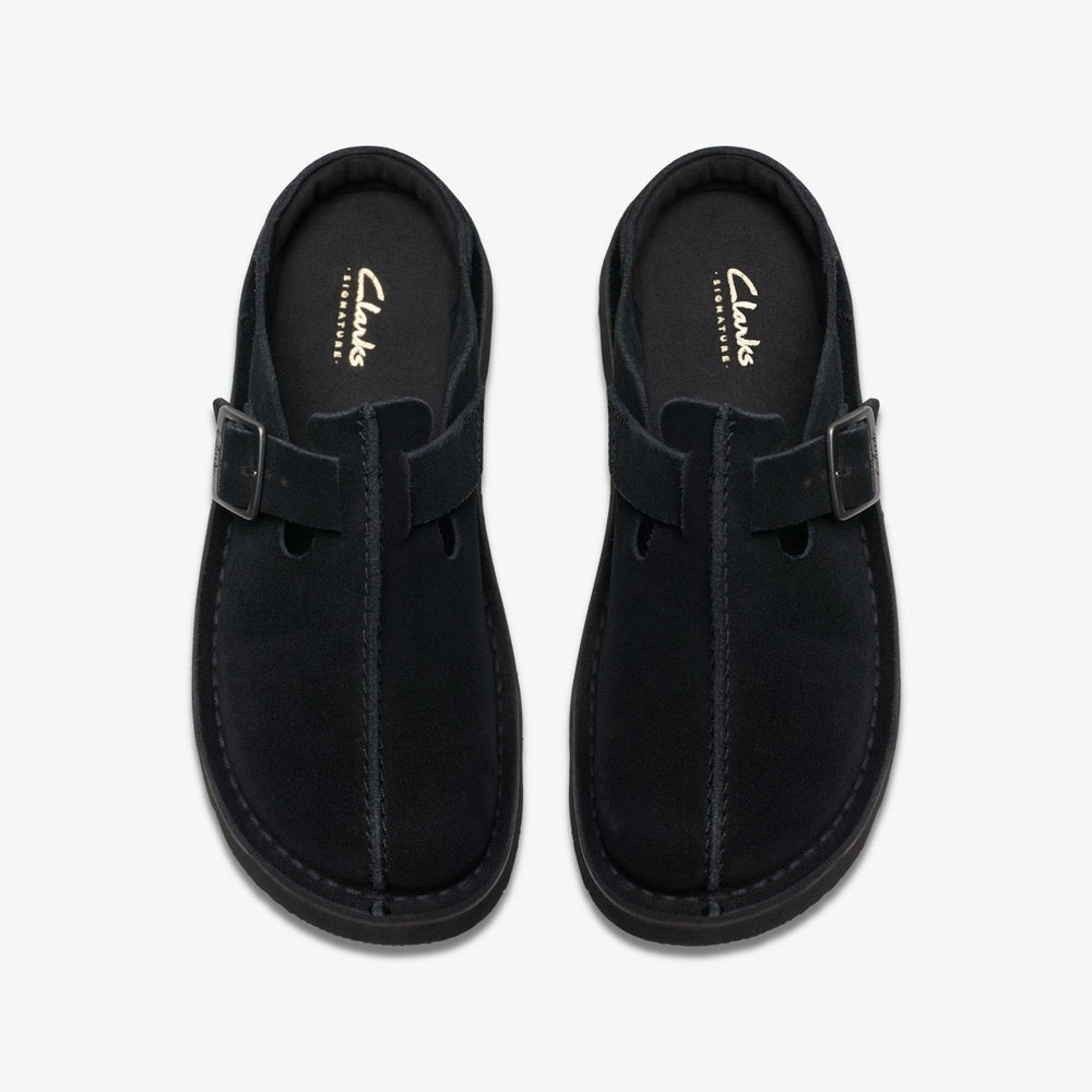 Solsbury Mule Black Suede | Clarks Sale - Women