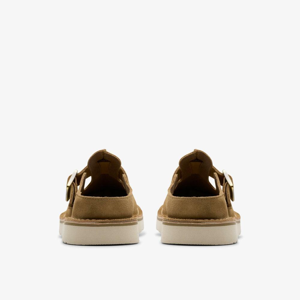 Solsbury Mule Dark Sand Suede | Clarks online - Women