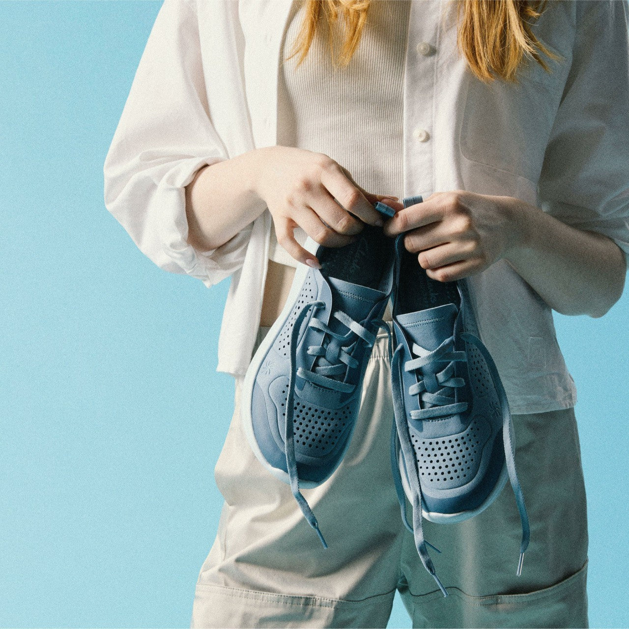 Solevana Tie Light Blue | Clarks online - Women