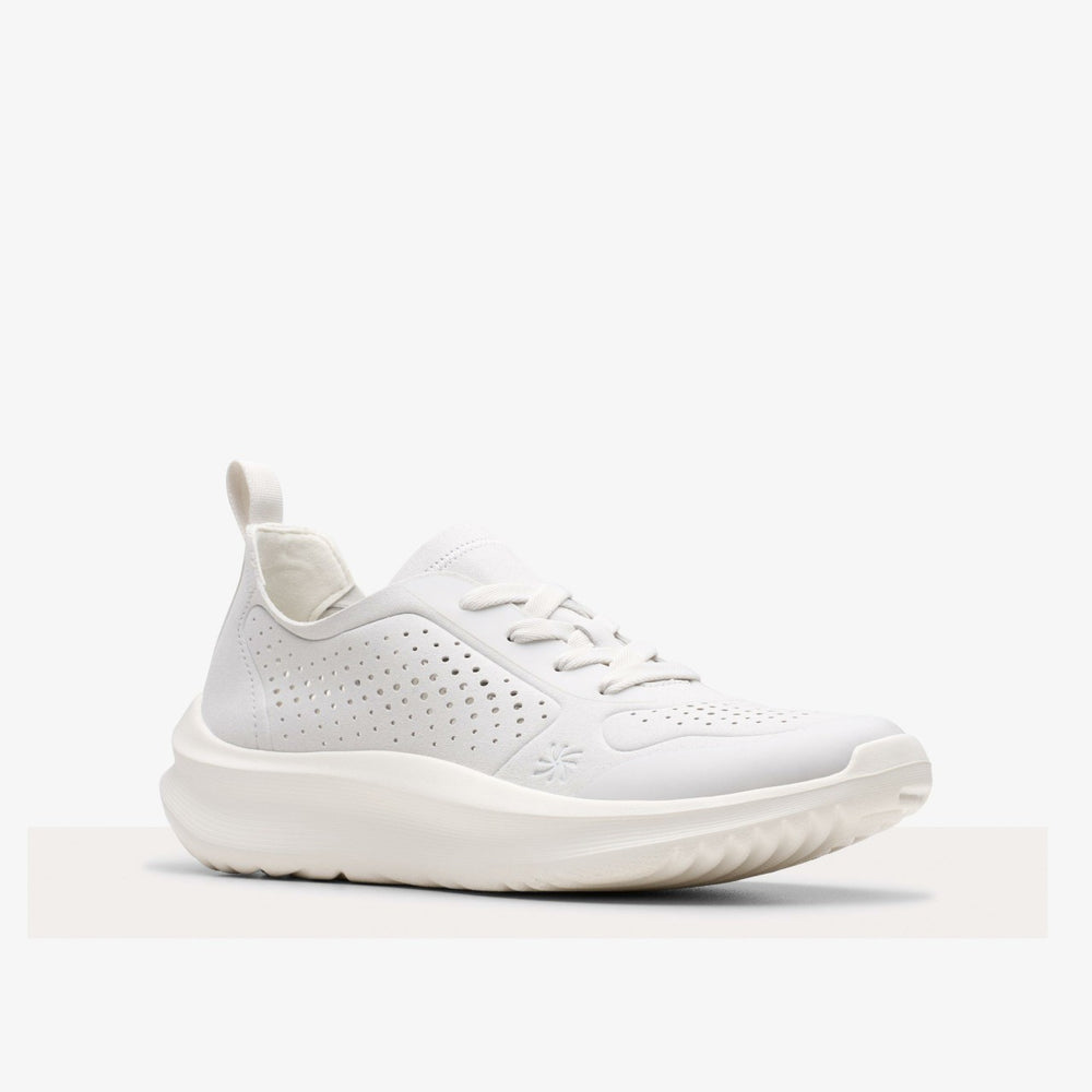 Solevana Tie Off White | Clarks on Sale - Women