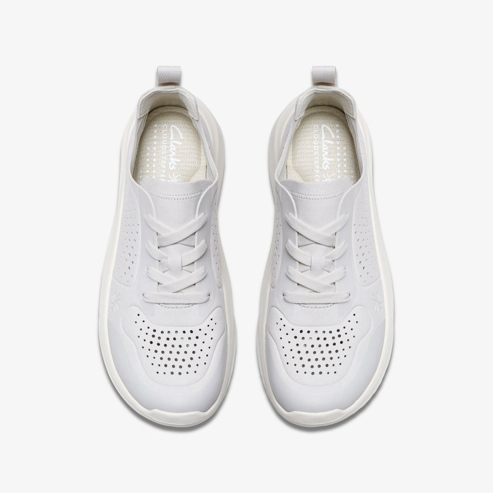 Solevana Tie Off White | Clarks on Sale - Women