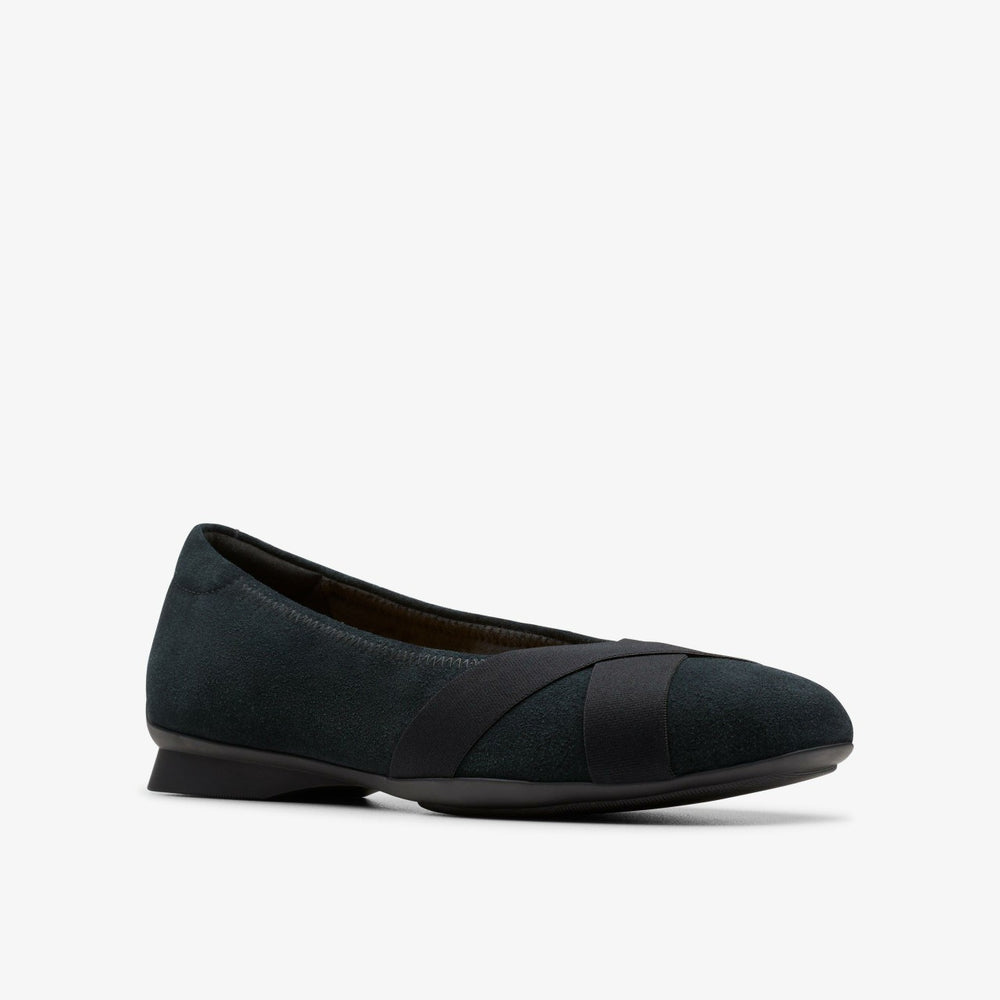 Jazmynn Gem Black Suede | Clarks discount - Women