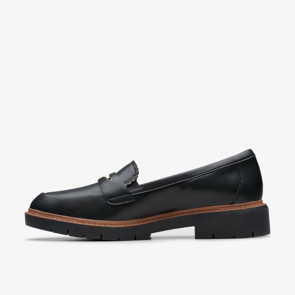 Westlynn Glow Black Leather | Clarks Sale - Women