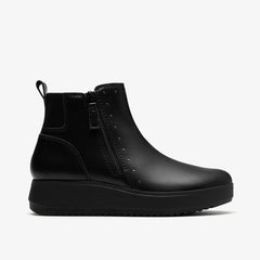 Zylah Willow Black Leather | Clarks online - Women