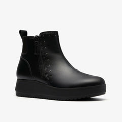 Zylah Willow Black Leather | Clarks online - Women
