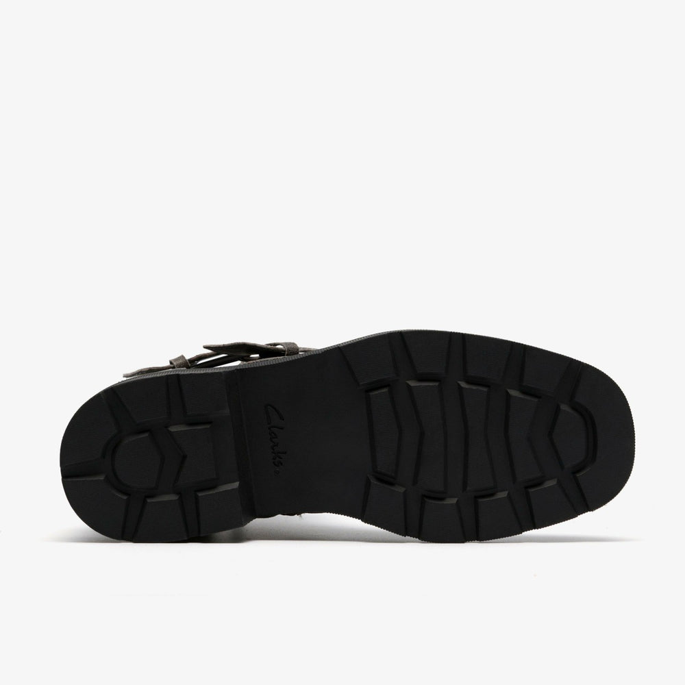 Lauryl Bay Dark Grey Leather | Clarks online - Women