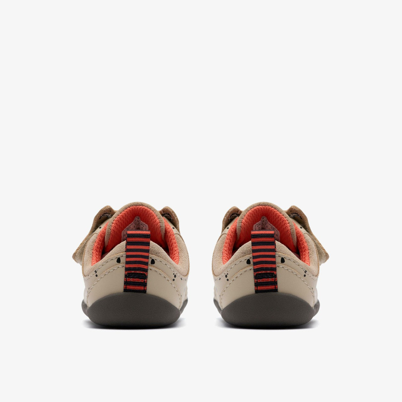 Roamer Wish Toddler Off White Print | Clarks on Sale - Kids