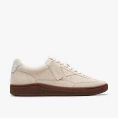Craft Rally Ace Off White Suede | Clarks outlet - Men
