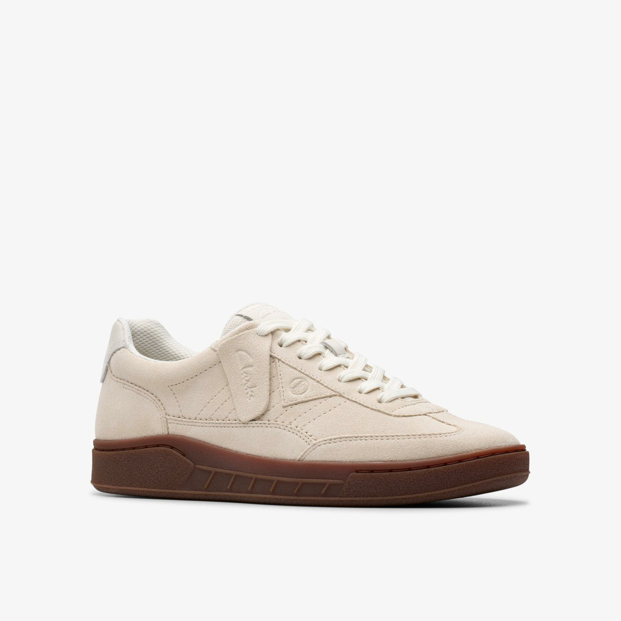 Craft Rally Ace Off White Suede | Clarks outlet - Men