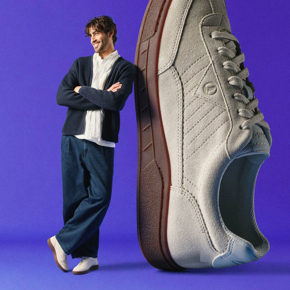 Craft Rally Ace Off White Suede | Clarks outlet - Men