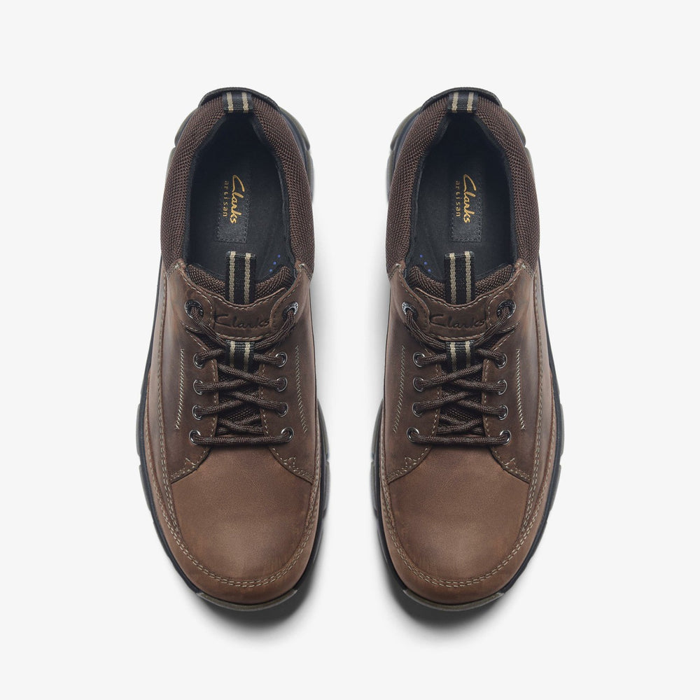 Spypath Lo GORE-TEX Dark Brown Leather | Clarks Sale - Men