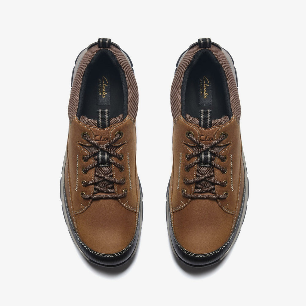 Spypath Lo GORE-TEX Dark Tan Leather | Clarks for sale - Men