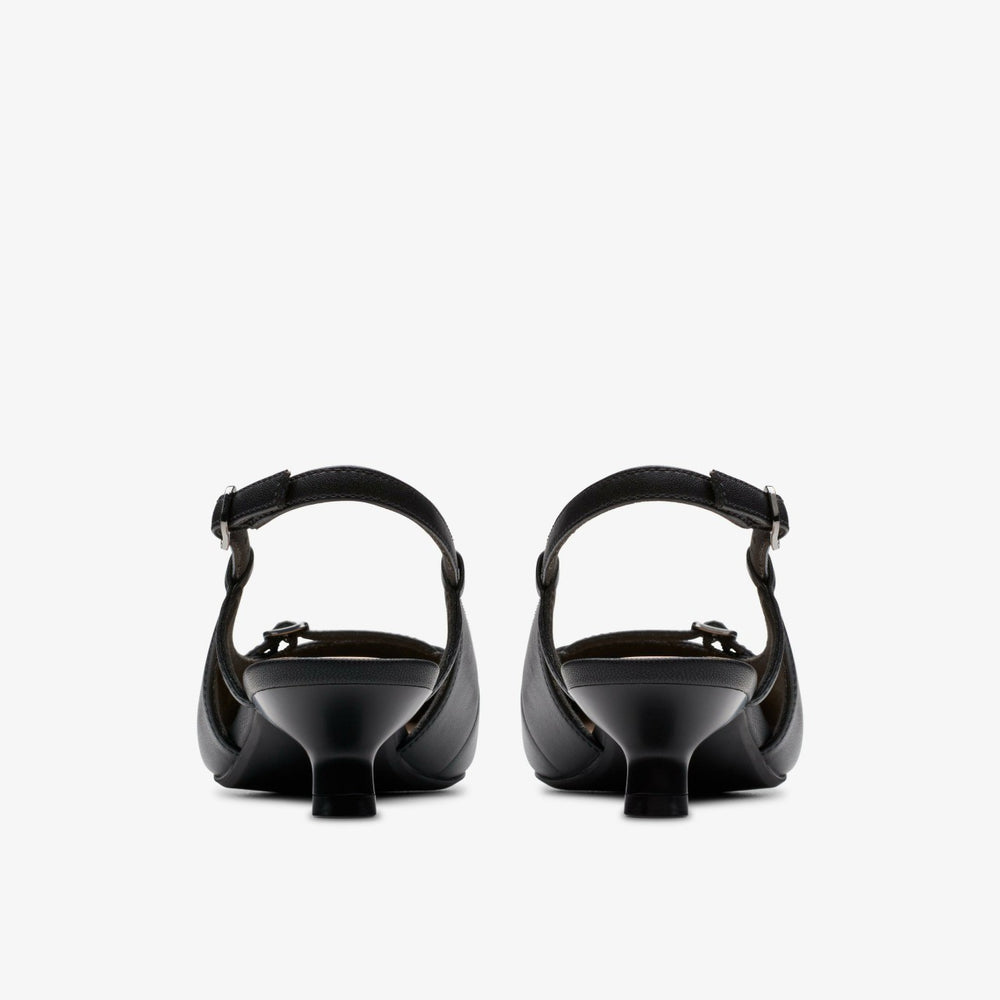 Scarlyt Rowan Black Leather | Clarks online - Women