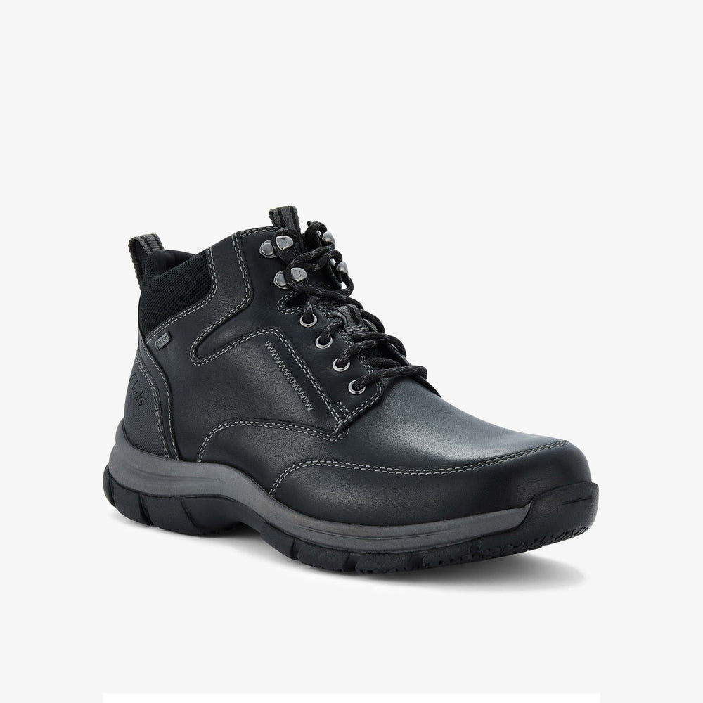 Spypath Hi GORE-TEX Black Leather | Clarks outlet - Men