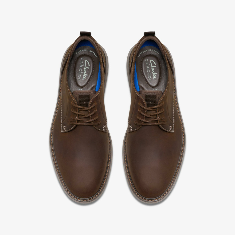Brantin Plain Beeswax Leather | Clarks on Sale - Men