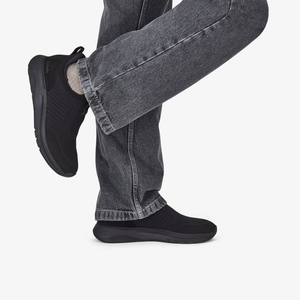 Motion Trek IN Black Knit | Clarks for sale - Men