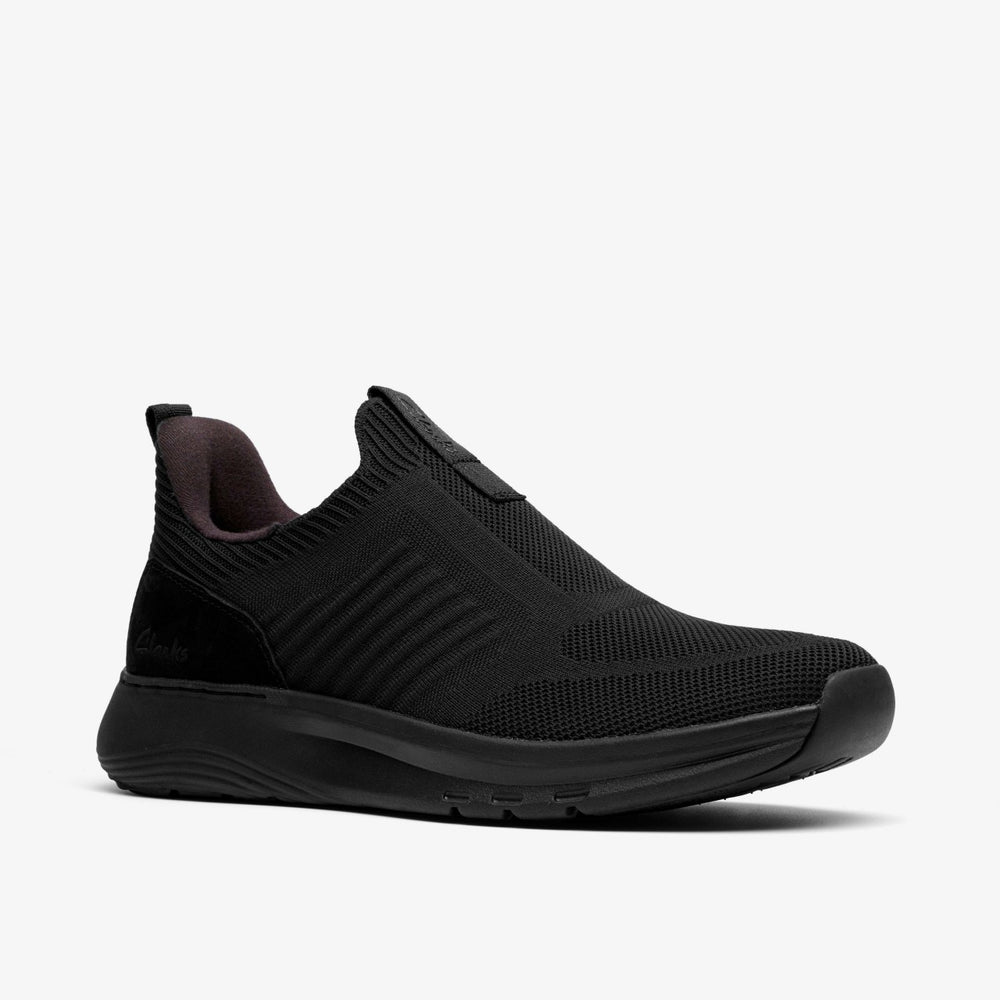 Motion Trek IN Black Knit | Clarks for sale - Men