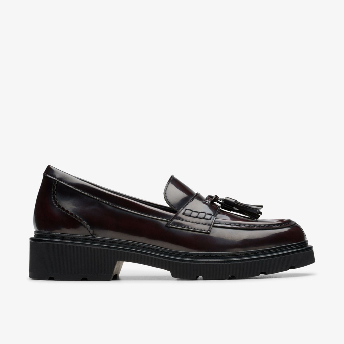 Lauryl Tassel Wine | Clarks on Sale - Women