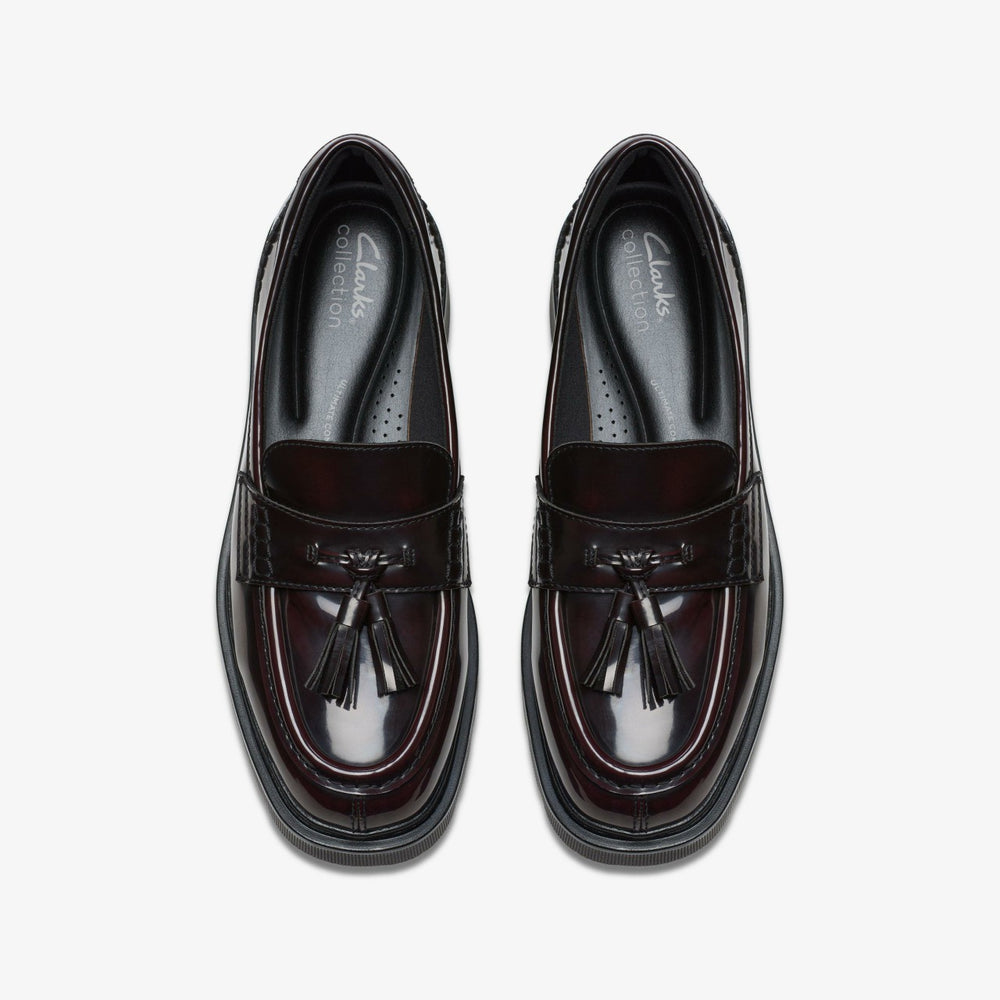 Lauryl Tassel Wine | Clarks on Sale - Women