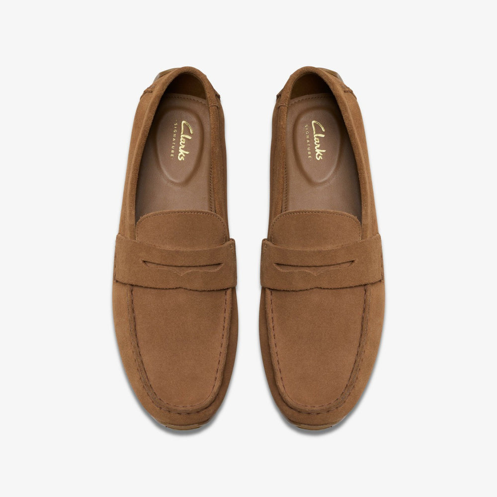 Corsley Bar Cola Suede | Clarks online - Men