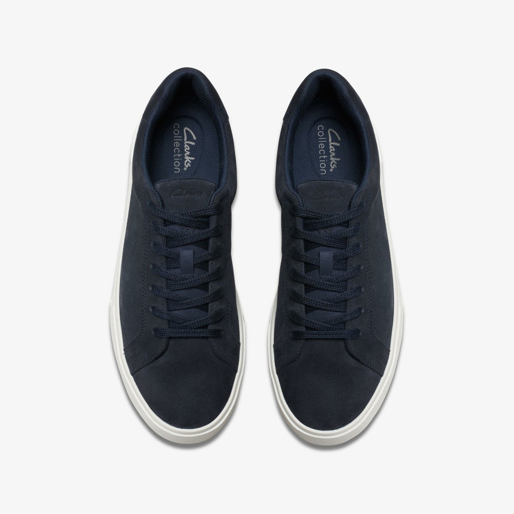 Romsey Lace Navy Suede | Clarks on Sale - Men