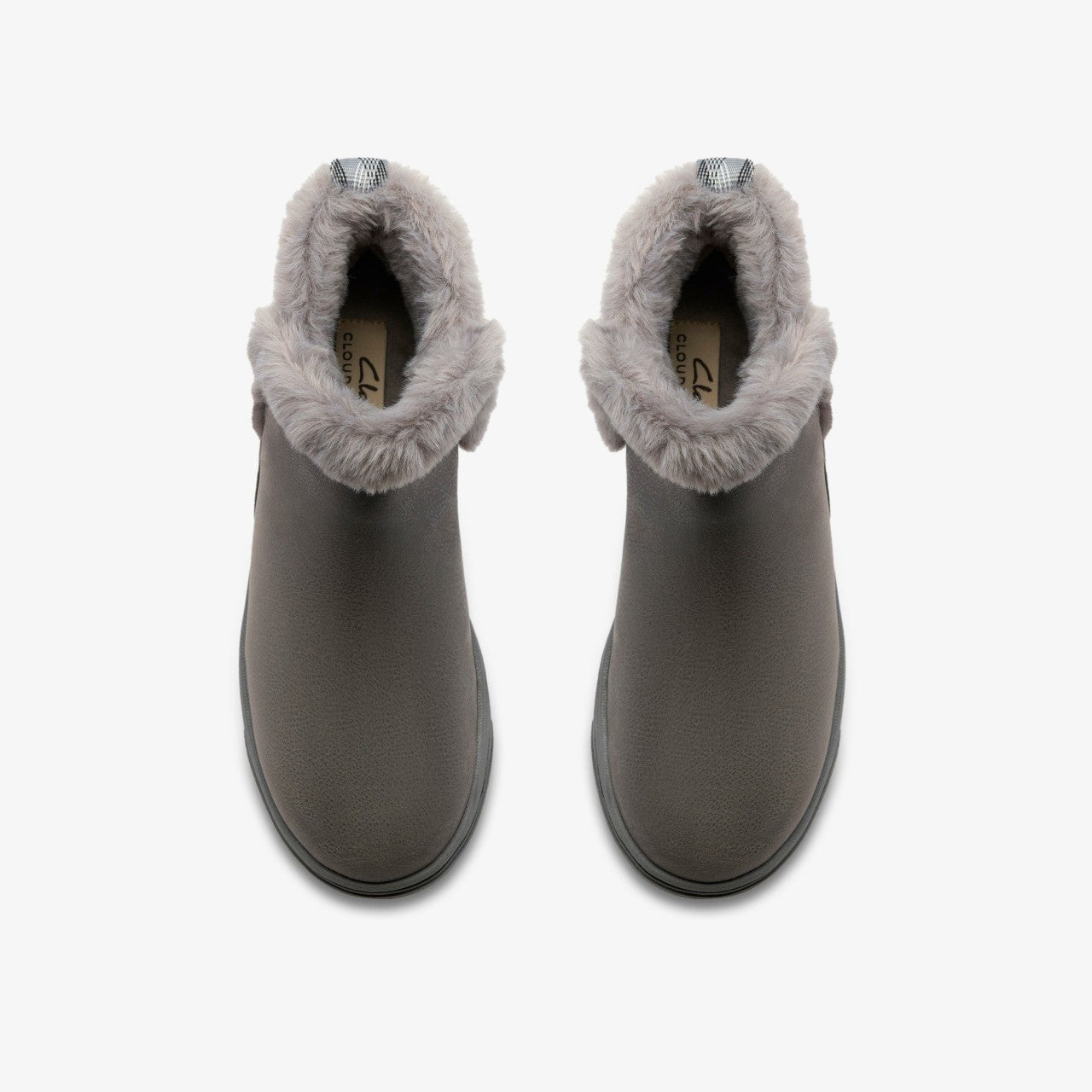 Brinkley Fur Dark Grey Combination | Clarks Sale - Women