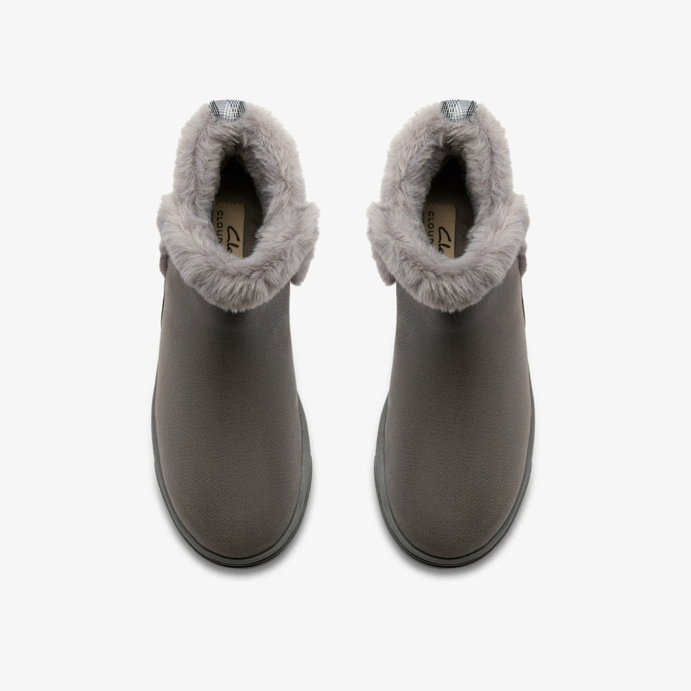 Brinkley Fur Dark Grey Combination | Clarks Sale - Women