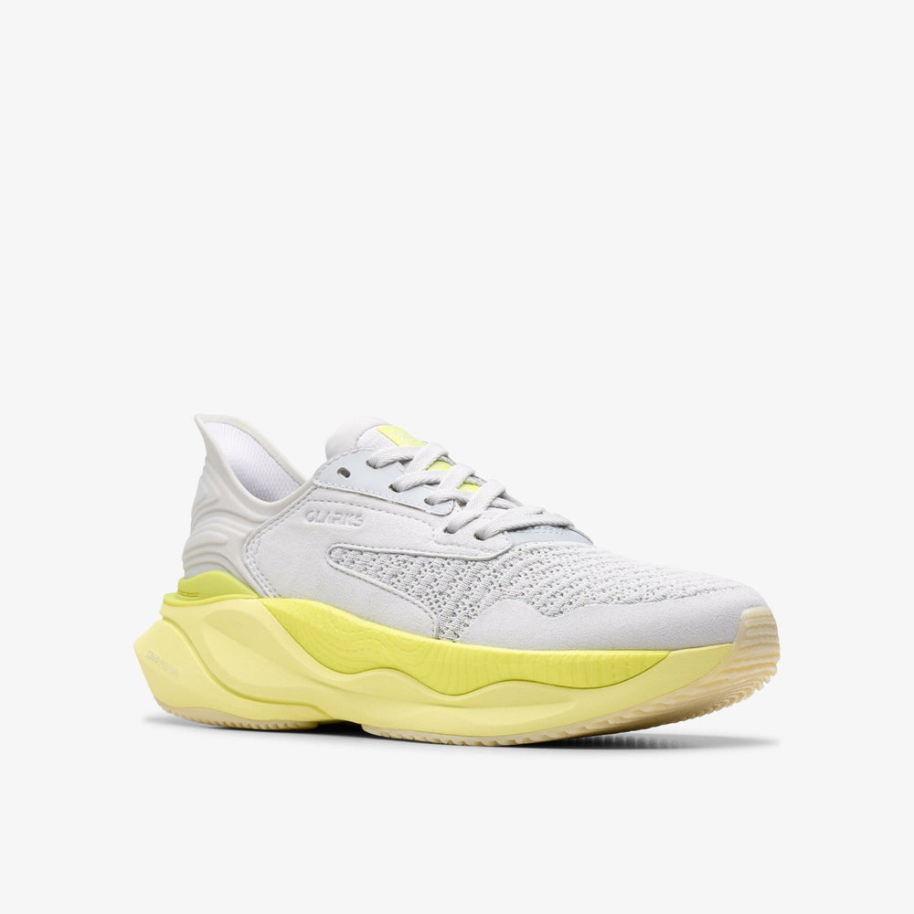 Clarks Pace Lime Combination | Clarks for sale - Women