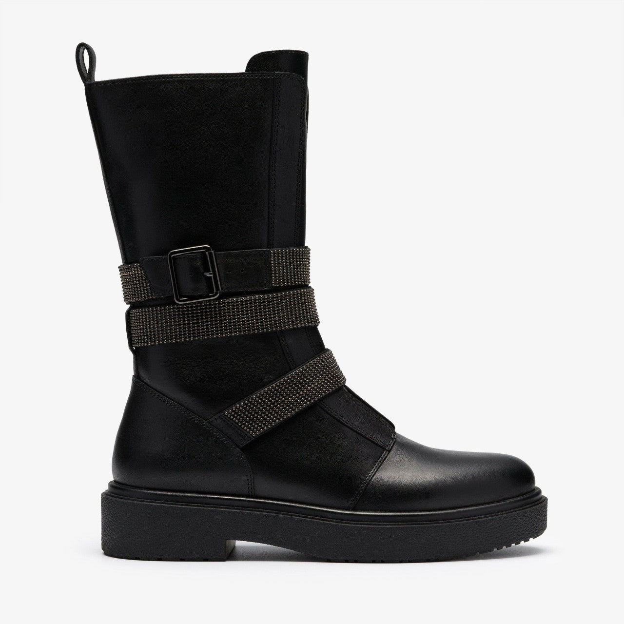 Muster Chain Black Leather | Clarks for sale - Women