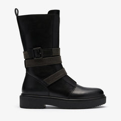 Muster Chain Black Leather | Clarks for sale - Women