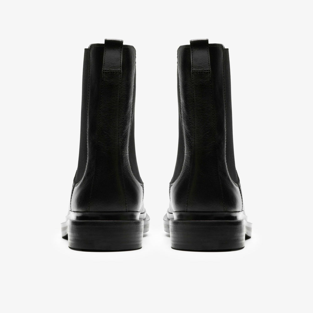 Previa Top Black Leather | Clarks on Sale - Women